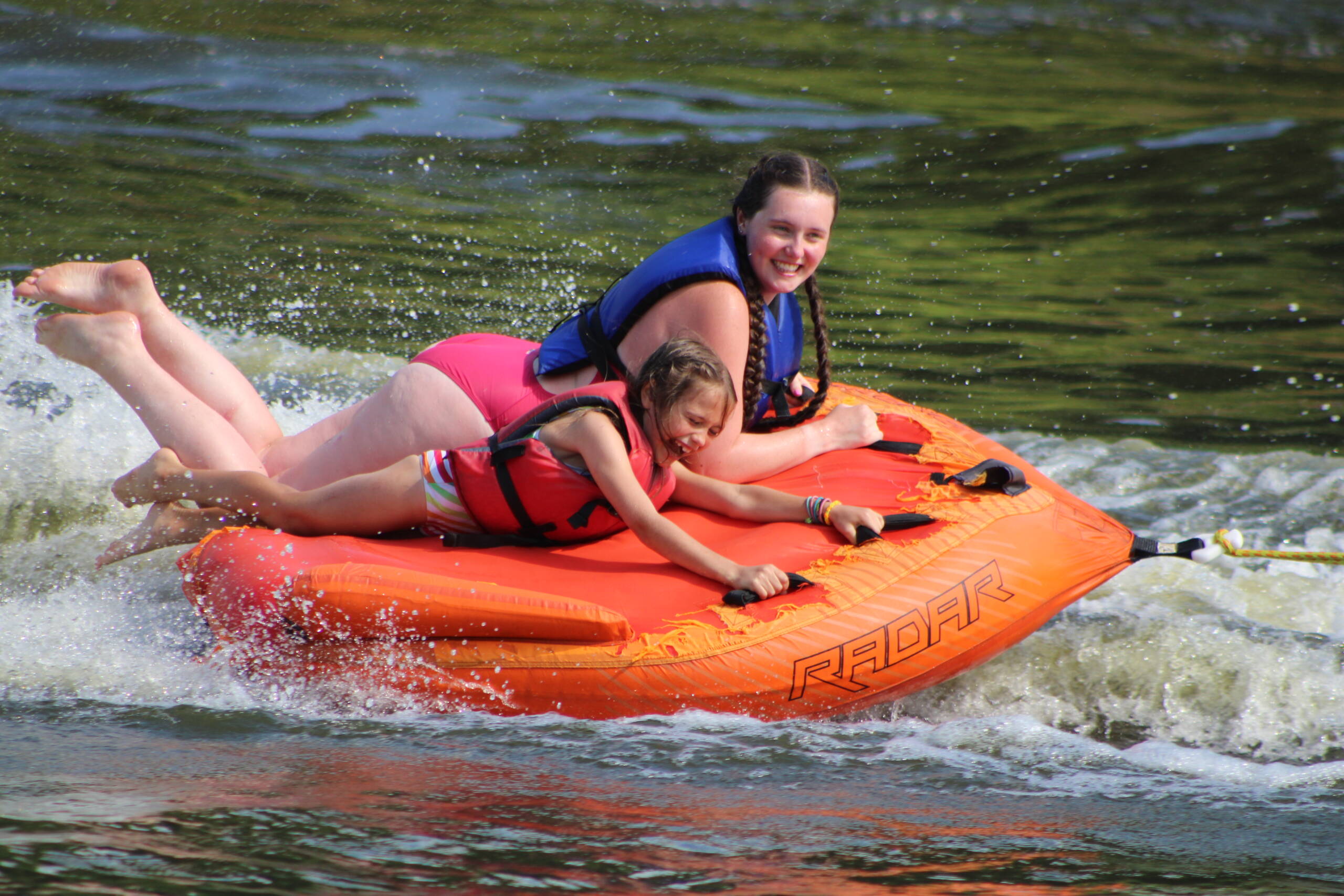Girls Tubing 1 staff